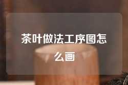 茶叶做法工序图怎么画