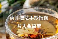 茶叶做法手抄报图片大全简单