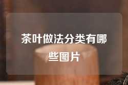 茶叶做法分类有哪些图片
